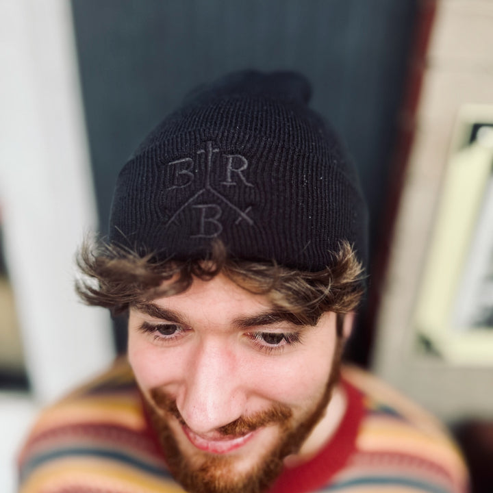 Black Knit Beanie