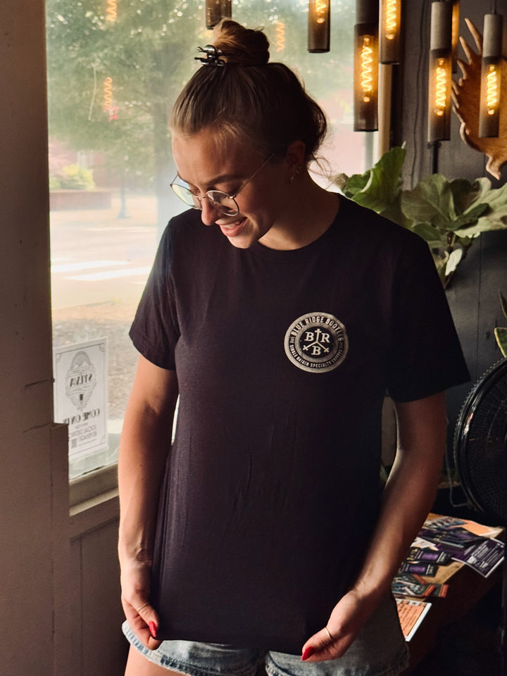 Black BRB Shirt with Skull